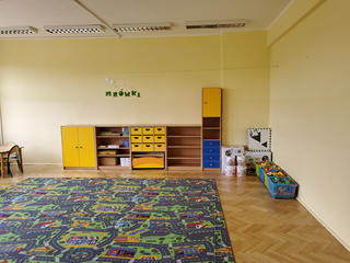 sala do rytmiki i zajęć dodatkowych